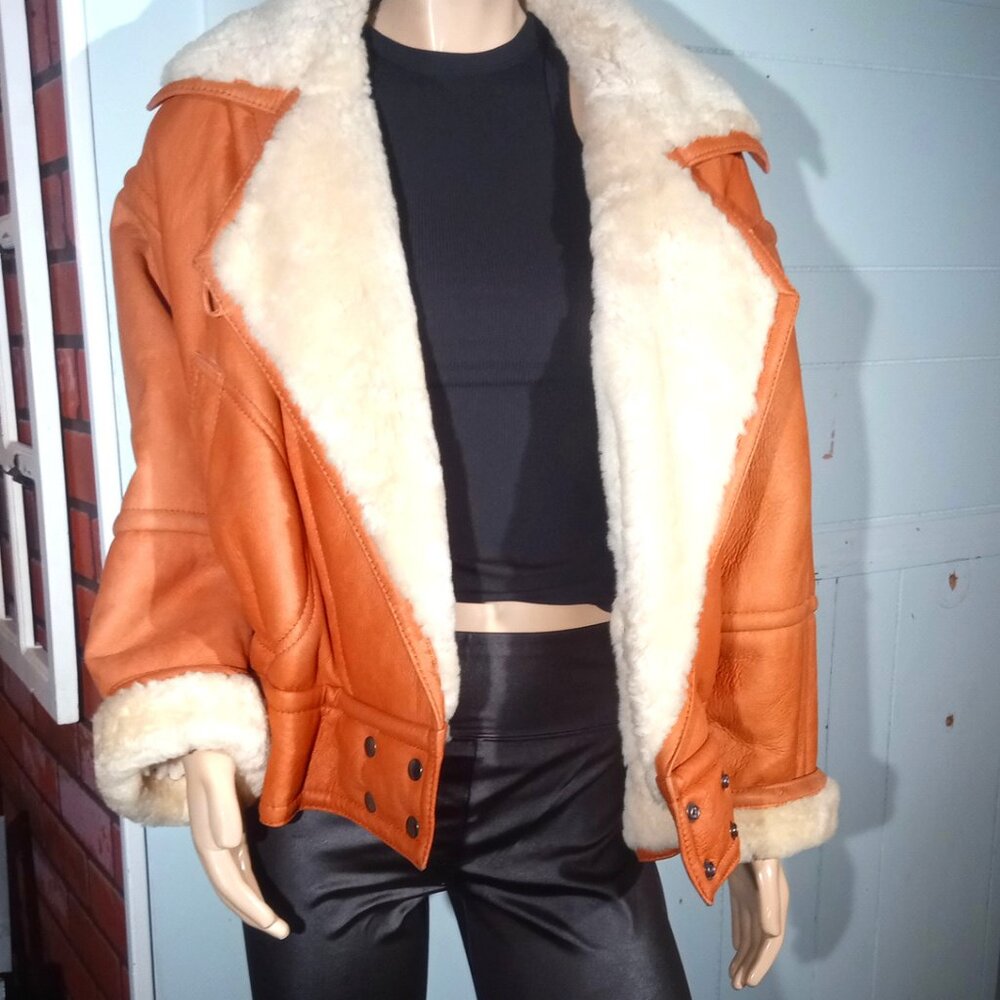 Leather and Wool Western Ranch Coat
